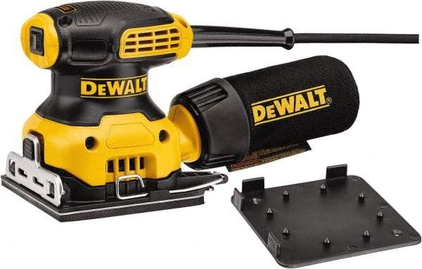 DeWALT - 14,000 OPM, Electric Orbital Sander - Square, Oscillating Sander, 2.3 Amps - All Tool & Supply