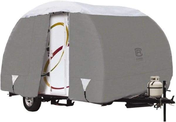 Classic Accessories - Polypropylene RV Protective Cover - 18' 8" Long, Gray and White - All Tool & Supply