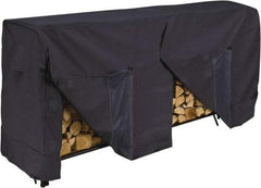 Classic Accessories - Polyester Log Rack Protective Cover - 96 x 24 x 42", Black - All Tool & Supply