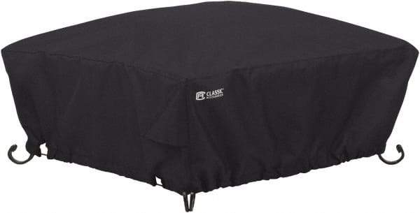 Classic Accessories - Polyester Fire Pit Protective Cover - 36 x 36 x 12", Black - All Tool & Supply