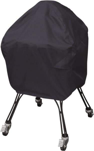 Classic Accessories - Polyester Grill Protective Cover - 22" Diam x 40" High, Black - All Tool & Supply