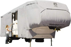 Classic Accessories - Polyester RV Protective Cover - 37 to 41' Long x 140" High, Gray - All Tool & Supply