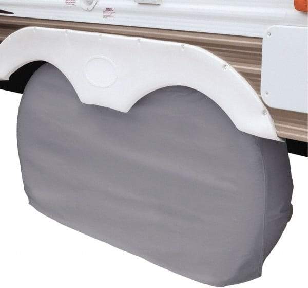 Classic Accessories - Polyvinyl Chloride RV Protective Cover - 30 to 33" Diam x 8" Wide, Gray - All Tool & Supply