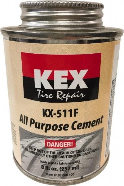 KEX Tire Repair - 8 oz. Can Cement - For Tires & Wheels - All Tool & Supply