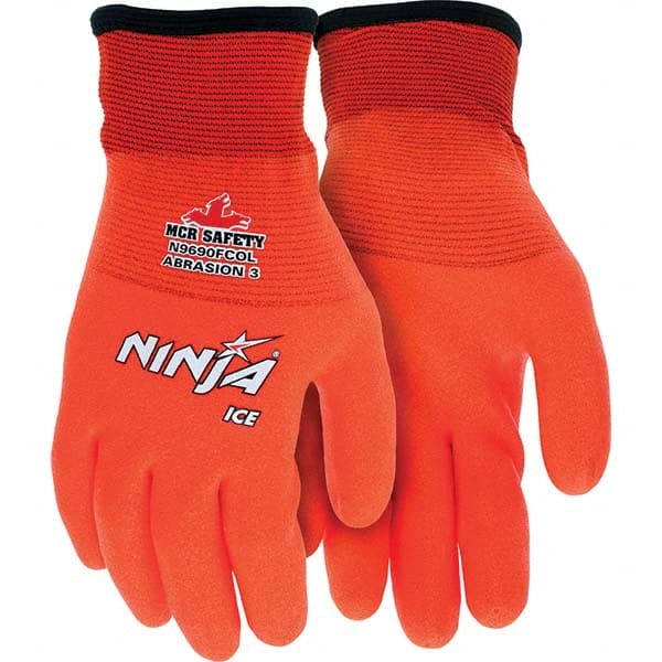 MCR Safety - Size 2XL (11), ANSI Cut Lvl A3, ANSI Puncture Lvl 2, ANSI Abrasion Lvl 3, Hydropellent Polyurethane Coated Cut & Puncture Resistant Gloves - All Tool & Supply