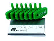 7 Piece - T6; T7; T8; T9; T10; T15; T20 MagicSpring® - Torx Wing Handle Set - All Tool & Supply