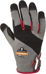 Ergodyne - Size 2XL (11), ANSI Cut Lvl A4, Puncture Lvl 4, Abrasion Lvl 3, Armortex Cut Resistant Gloves - Hook & Loop Cuff, Gray, Paired - All Tool & Supply