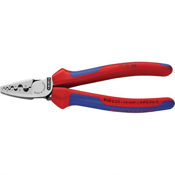 Knipex - Crimpers Type: Crimping Pliers Style: Crimping Pliers for End Sleeves (Ferrules) - All Tool & Supply