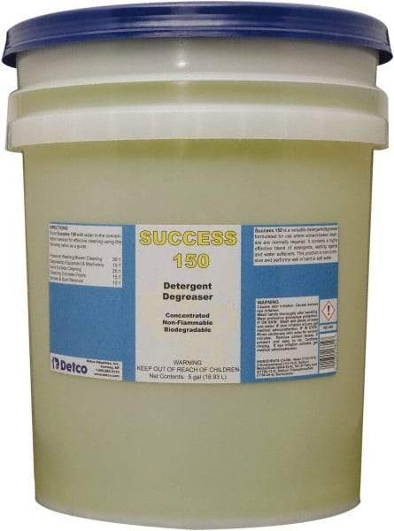 Detco - 5 Gal Bucket Cleaner/Degreaser - Liquid, Butyl-Based, Unscented - All Tool & Supply