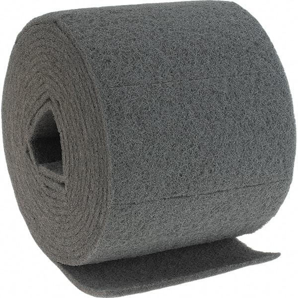 Brite Star - 20' Long x 8" Wide Nonwoven Roll - Very Fine Grade, Gray, Silicon Carbide - All Tool & Supply