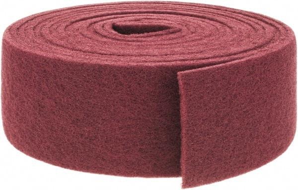 Brite Star - 30' Long x 4" Wide Nonwoven Roll - Very Fine Grade, Purple, Aluminum Oxide - All Tool & Supply