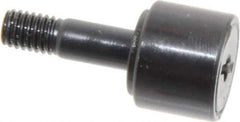 Accurate Bushing - 1/2" Roller Diam x 3/8" Width, 0.19" Stud Diam x 5/8" Length, Stud Cam Follower - Steel, 1/4" Thread Length, 10-32 Thread, 1" OAL, 970 Lb Dynamic Cap, 720 Lb Static Cap - All Tool & Supply