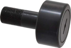 Accurate Bushing - 1-7/8" Roller Diam x 1" Width, 3/4" Stud Diam x 1-3/4" Length, Stud Cam Follower - Steel, 7/8" Thread Length, 3/4-16 Thread, 2-3/4" OAL, 7,870 Lb Dynamic Cap, 7,950 Lb Static Cap - All Tool & Supply