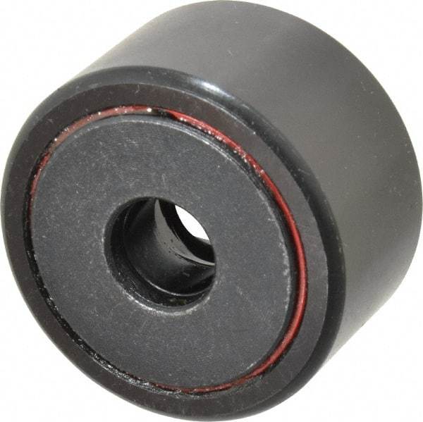 Accurate Bushing - 1/2" Bore, 1-3/4" Roller Diam x 1" Roller Width, Steel Yoke Cam Follower - 7,870 Lb Dynamic Load Capacity, 1-1/16" Overall Width - All Tool & Supply