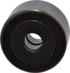 Accurate Bushing - 5/8" Bore, 2-1/4" Roller Diam x 1-1/4" Roller Width, Steel Yoke Cam Follower - 10,370 Lb Dynamic Load Capacity, 1-5/16" Overall Width - All Tool & Supply