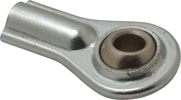 Alinabal - 5/16" ID, Female Spherical Rod End - 5/16-24 RH, Carbon Steel with Steel Raceway - All Tool & Supply