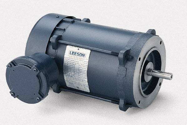 Leeson - 2 hp Explosion Proof Motor - L56C NEMA Frame, 115/208-230 Volts, 74% Efficiency at Full Load - All Tool & Supply