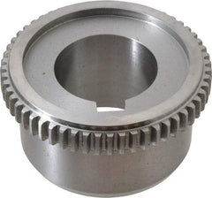 Lovejoy - 1-7/8" Inside x 4-3/4" Outside Diam, Rigid Coupling Hub - 1/2" Keyway Width x 1/4" Keyway Depth - All Tool & Supply