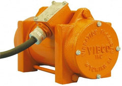 Vibco - 3 Phase, 0.2 Amp, 230 Volt, 8-3/16" Long, Electric Vibrators - 75 to 150 Lbs. Force, 63 Decibels - All Tool & Supply