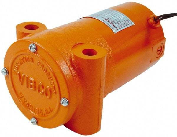 Vibco - 22 Amp, 12 Volt, 8-1/4" Long, Electric Vibrators - 0 to 400 Lbs. Force, 75 Decibels - All Tool & Supply