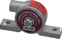 Vibco - 20 Lb. Force, 4 Cubic Feet per Minute, 12,000 RPM, 66 Decibel, Pneumatic Vibrator - 3-7/8" Long x 3/4" Wide x 2" High, 1/8 Port Inlet - All Tool & Supply