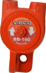 Vibco - 140 Lb. Force, 8 Cubic Feet per Minute, 15,000 RPM, 76 Decibel, Pneumatic Vibrator - 4-1/8" Long x 2" Wide x 2-9/16" High, 1/4 Port Inlet, 1/4 Port Outlet - All Tool & Supply