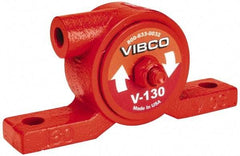 Vibco - 80 Lb. Force, 7-1/2 Cubic Feet per Minute, 19,000 RPM, 72 Decibel, Pneumatic Vibrator - 4-7/8" Long x 15/16" Wide x 2-5/16" High, 1/8 Port Inlet, 1/8 Port Outlet - All Tool & Supply