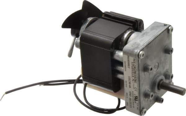 Made in USA - 115 Volt, 50 RPM, 69:1 Gear Ratio, CM Gearmotor - 20 Torque - All Tool & Supply