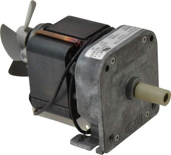 Made in USA - 115 Volt, 100 RPM, 34:1 Gear Ratio, CD Gearmotor - 10 Torque - All Tool & Supply