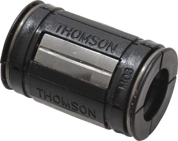 Thomson Industries - 8mm ID, 310 Lb Dynamic Load Capacity, Closed Linear Bearing - 16mm OD - All Tool & Supply