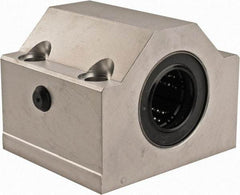 Thomson Industries - 25mm Inside Diam, 6,700 Lbs. Dynamic Capacity, Closed Single Pillow Block Linear Bearing - 60mm Overall Height x 78mm Overall Width, 40mm Btw Mount Hole Centers - All Tool & Supply