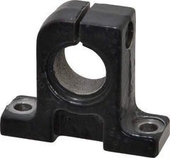 Thomson Industries - 16mm Diam, Malleable Iron Alloy Shaft Support - Plain Shafting - All Tool & Supply