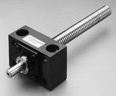 Thomson Industries - 3-1/2" Long, 2-3/4" High, Ballscrew End Block - 3/4" Lead Width, 1-1/2" Flange OD - All Tool & Supply