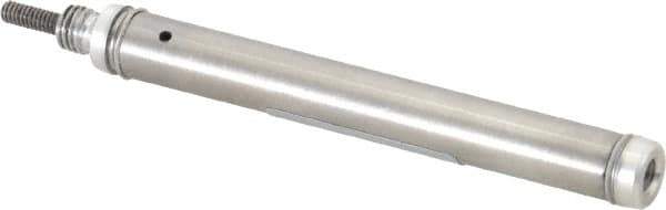 Norgren - 1-1/2" Stroke x 5/16" Bore Single Acting Air Cylinder - 10-32 Port, 5-40 Rod Thread - All Tool & Supply