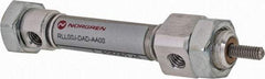 Norgren - 1/2" Stroke x 5/16" Bore Double Acting Air Cylinder - 10-32 Port, 5-40 Rod Thread - All Tool & Supply