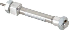 Norgren - 1/2" Stroke Single Acting Air Cylinder - 10-32 Port, 10-32 Rod Thread - All Tool & Supply