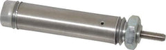 Norgren - 1" Stroke x 9/16" Bore Single Acting Air Cylinder - 10-32 Port, 10-32 Rod Thread - All Tool & Supply