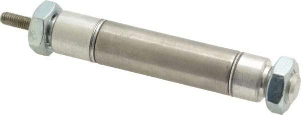 Norgren - 1" Stroke x 9/16" Bore Double Acting Air Cylinder - 10-32 Port, 10-32 Rod Thread - All Tool & Supply