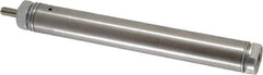 Norgren - 3" Stroke x 3/4" Bore Single Acting Air Cylinder - 1/8 Port, 1/4-28 Rod Thread - All Tool & Supply