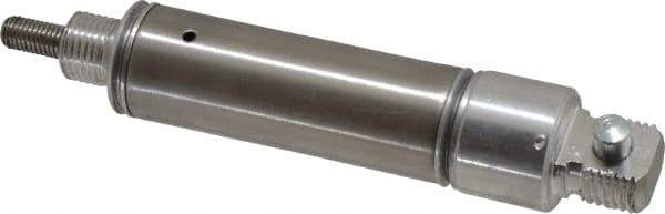 Norgren - 1" Stroke x 3/4" Bore Single Acting Air Cylinder - 1/8 Port, 1/4-28 Rod Thread - All Tool & Supply