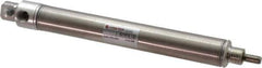 Norgren - 3" Stroke x 3/4" Bore Single Acting Air Cylinder - 1/8 Port, 1/4-28 Rod Thread - All Tool & Supply