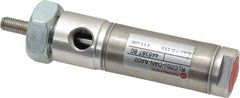 Norgren - 1/2" Stroke x 3/4" Bore Double Acting Air Cylinder - 1/8 Port, 1/4-28 Rod Thread - All Tool & Supply