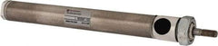 Norgren - 5" Stroke x 3/4" Bore Double Acting Air Cylinder - 1/8 Port, 1/4-28 Rod Thread - All Tool & Supply