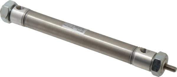 Norgren - 4" Stroke x 3/4" Bore Double Acting Air Cylinder - 1/8 Port, 1/4-28 Rod Thread - All Tool & Supply