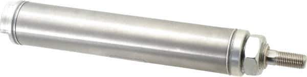 Norgren - 3" Stroke x 1-1/4" Bore Single Acting Air Cylinder - 1/8 Port, 7/16-20 Rod Thread - All Tool & Supply