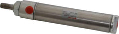 Norgren - 4" Stroke x 1-1/4" Bore Double Acting Air Cylinder - 1/8 Port, 7/16-20 Rod Thread - All Tool & Supply