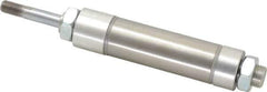 Norgren - 2" Stroke x 1-1/4" Bore Double Acting Air Cylinder - 1/8 Port, 7/16-20 Rod Thread - All Tool & Supply