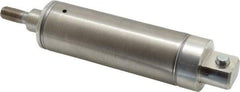 Norgren - 2" Stroke x 1-1/2" Bore Single Acting Air Cylinder - 1/8 Port, 7/16-20 Rod Thread - All Tool & Supply