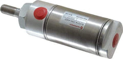 Norgren - 1" Stroke x 1-1/2" Bore Double Acting Air Cylinder - 1/8 Port, 7/16-20 Rod Thread - All Tool & Supply