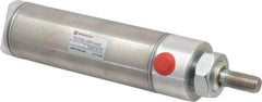 Norgren - 3" Stroke x 1-1/2" Bore Double Acting Air Cylinder - 1/8 Port, 7/16-20 Rod Thread - All Tool & Supply